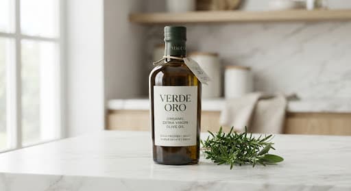 Eco-friendly home products on display